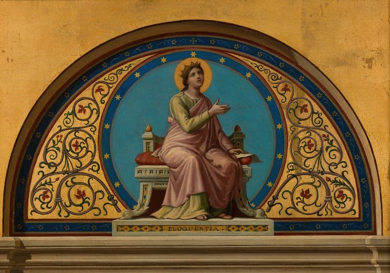 L’éloquence as a canvas print