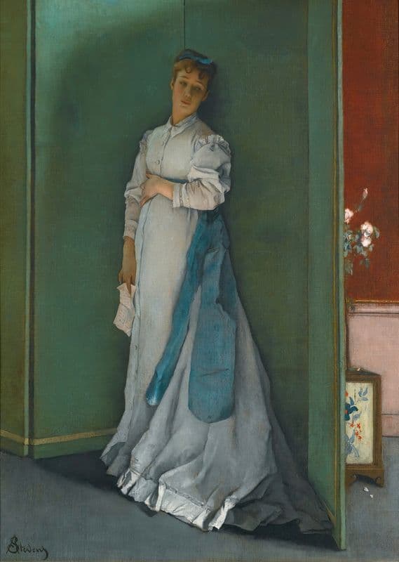 L’emotionnée as a canvas print