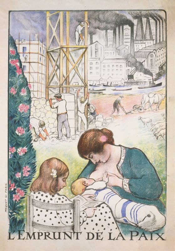 L’Emprunt de la Paix as a canvas print