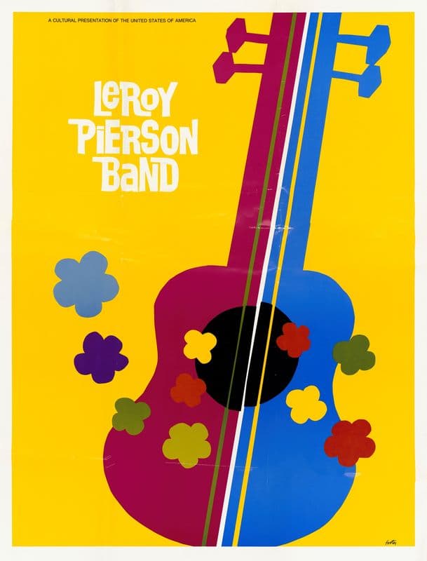 Leroy Pierson Band as a canvas print