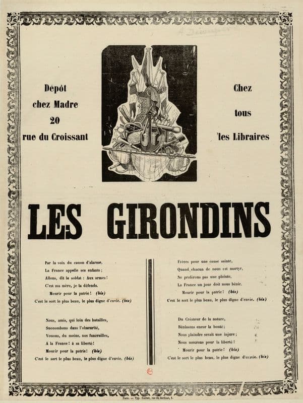 Les Girondins as a canvas print