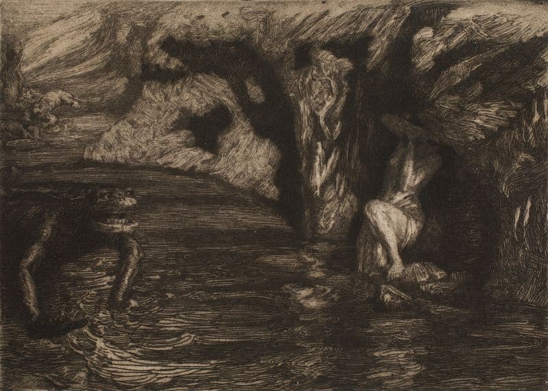 Les monstres as a canvas print