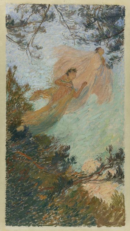 Les Muses as a canvas print