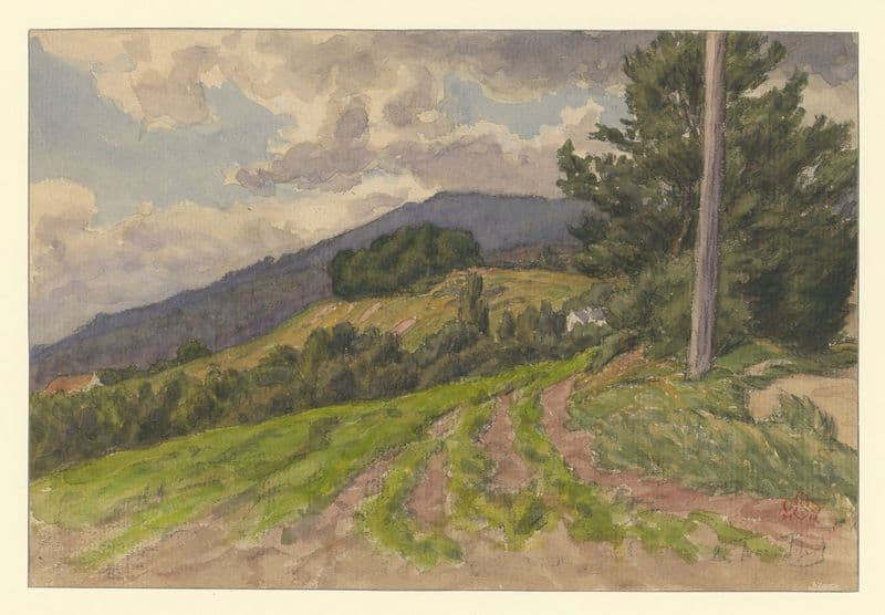 Les Trois-Epis as a canvas print