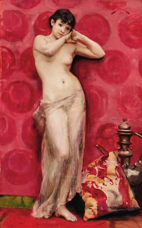 L’esclave as a canvas print