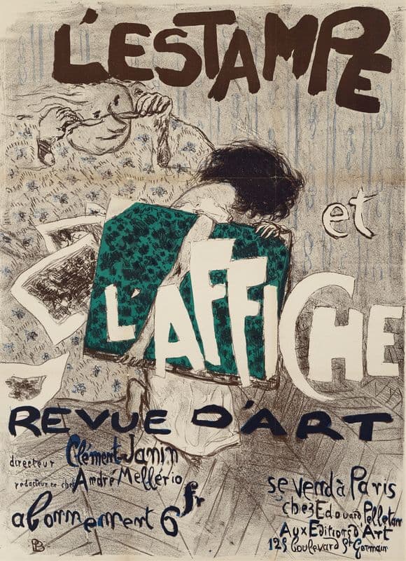 L’Estampe et l’Affiche (The Print and the Poster) as a canvas print