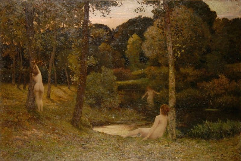 L’Été as a canvas print