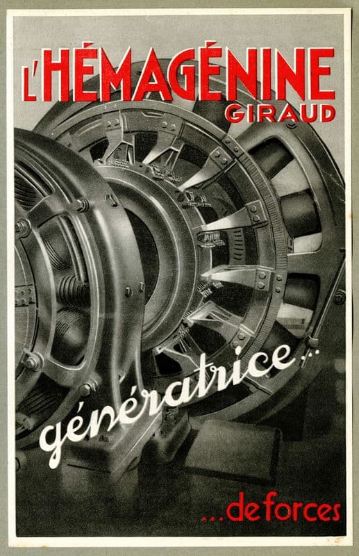 L’Hémagénine Giraud (1910-1950) as a canvas print