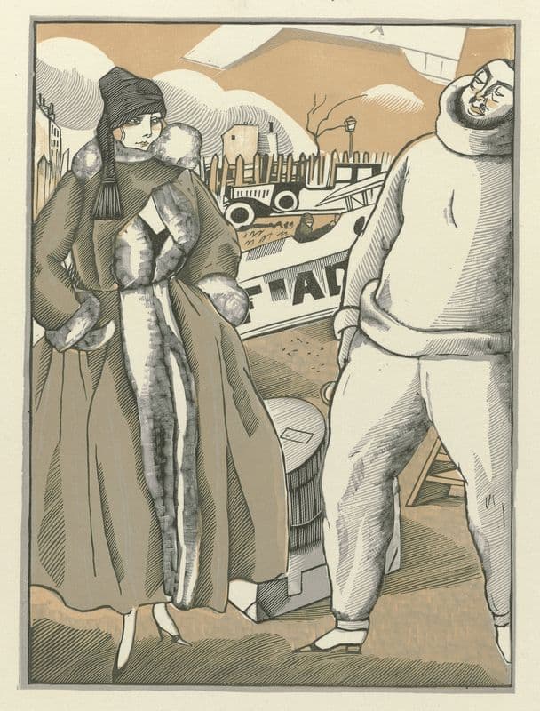 L’Homme Volant as a canvas print