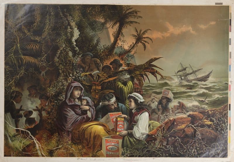 Libby, McNeill and Libby, Chicago Cooked Corned Beef as a canvas print