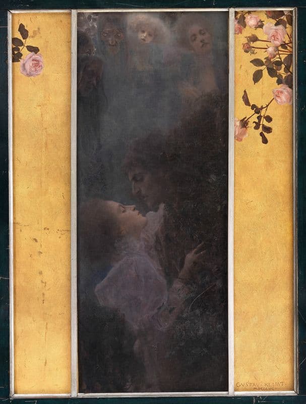 Liebe as a canvas print