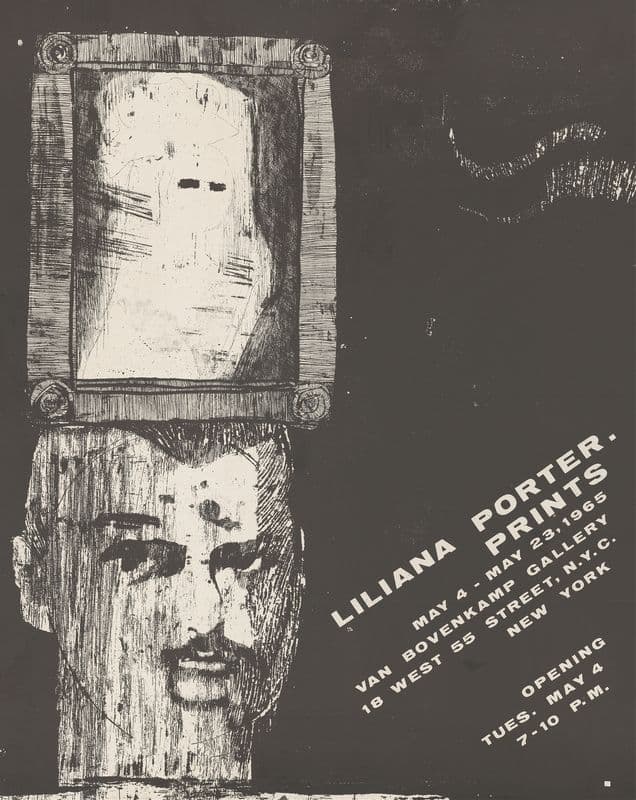 Liliana Porter. Prints May 4 – May 23 as a canvas print