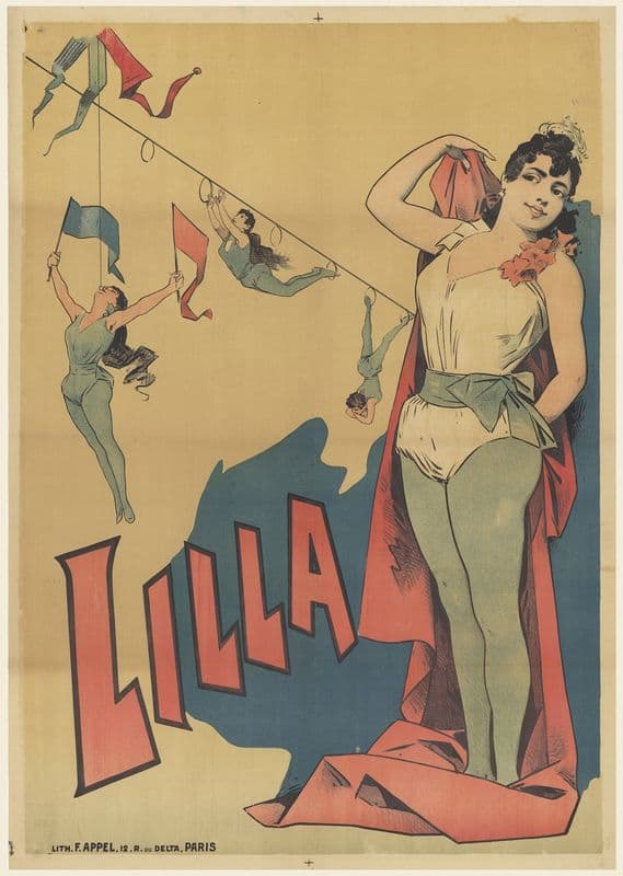 Lilla as a canvas print