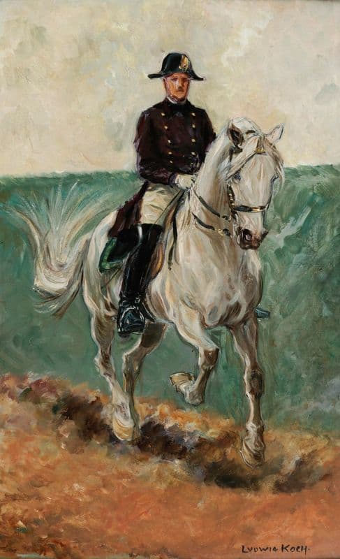 Lipizzaner as a canvas print