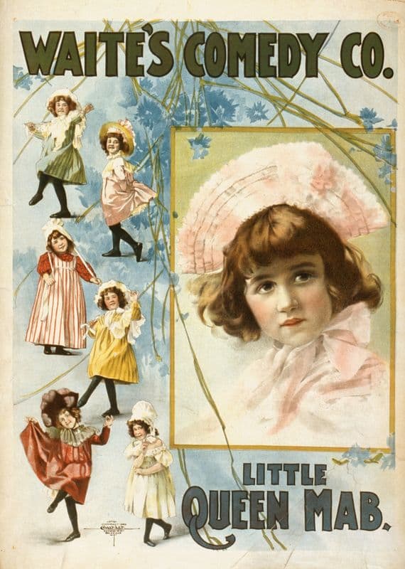 Little Queen Mab as a canvas print