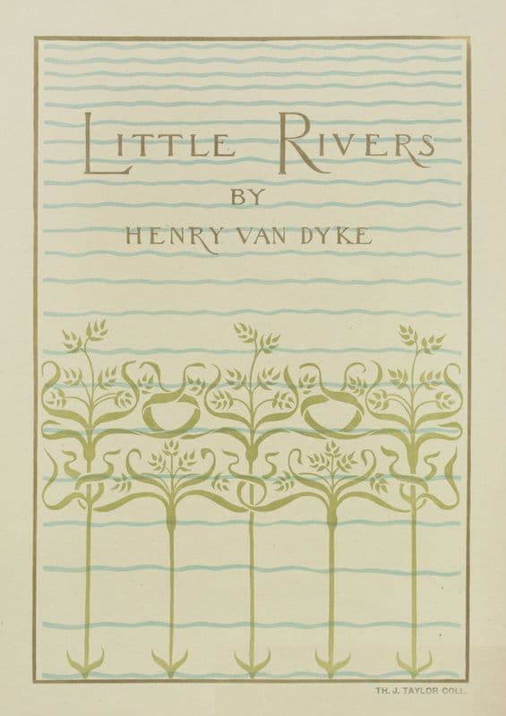 Little rivers (1895-1911) as a canvas print