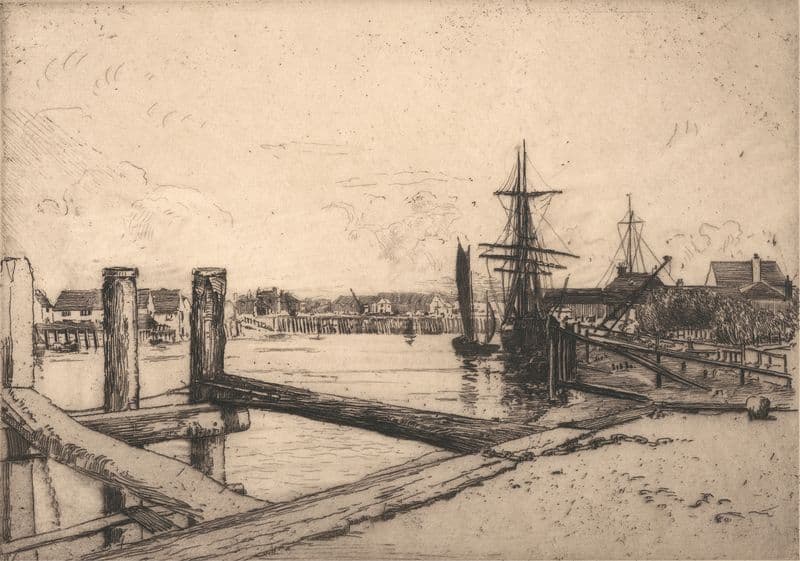Littlehampton as a canvas print