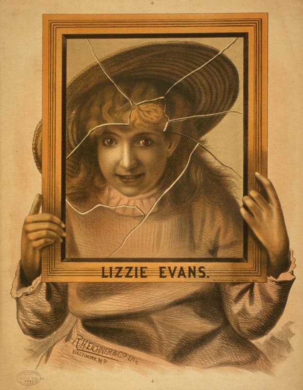 Lizzie Evans as a canvas print