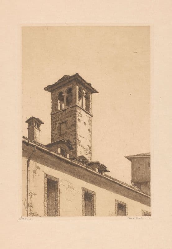 Locarno as a canvas print