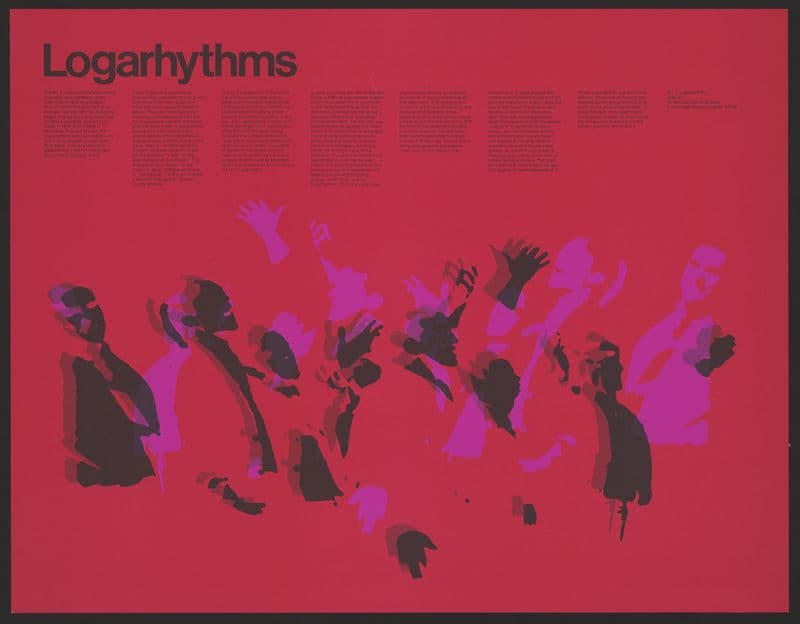 Logarhythms as a canvas print