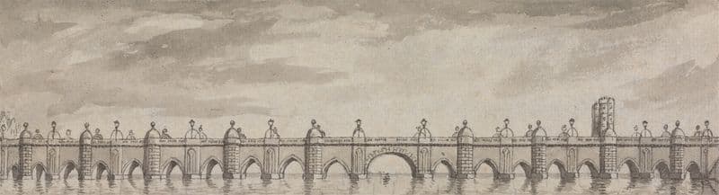 London Bridge as a canvas print