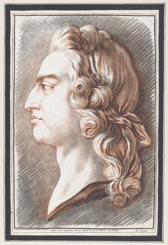 Louis XV as a canvas print