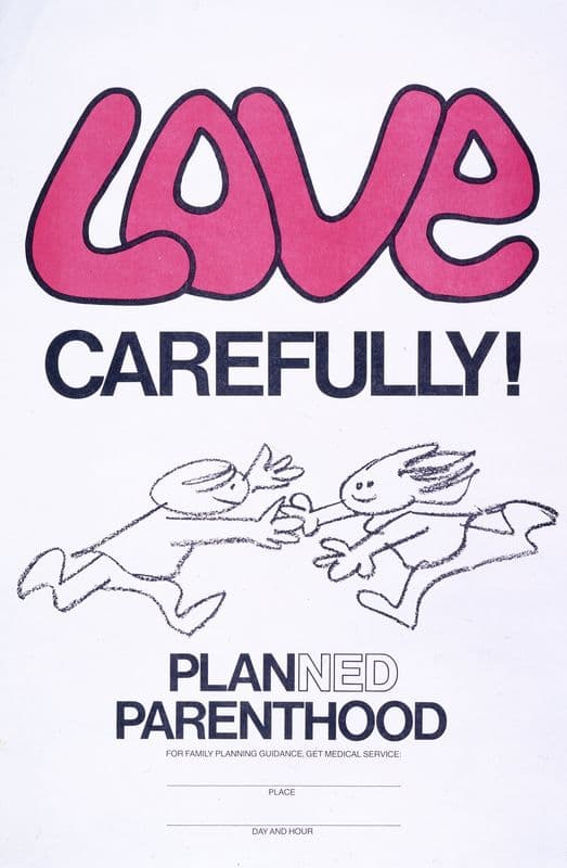Love carefully! as a canvas print