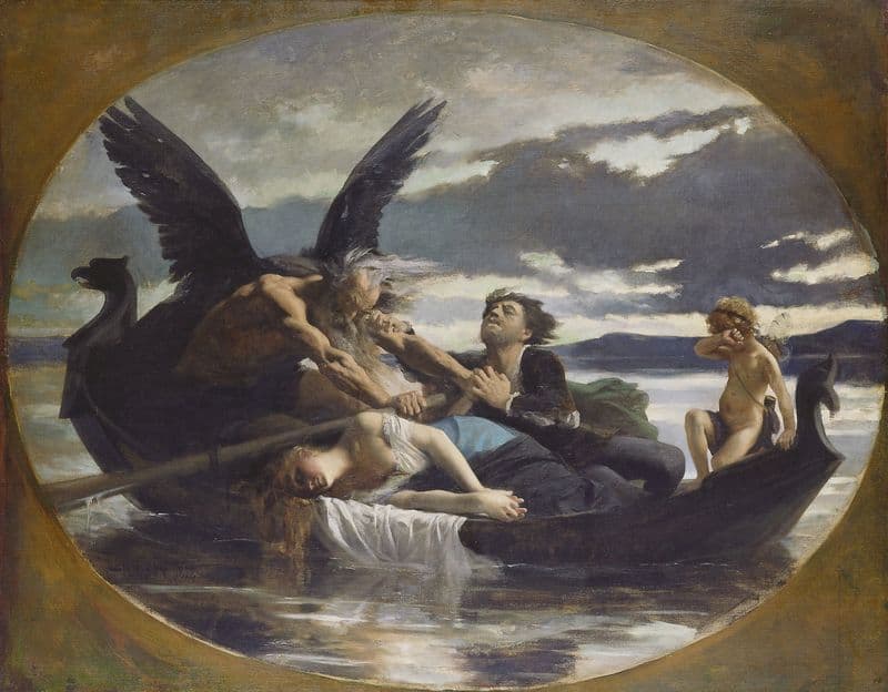 Love Dies in Time as a canvas print