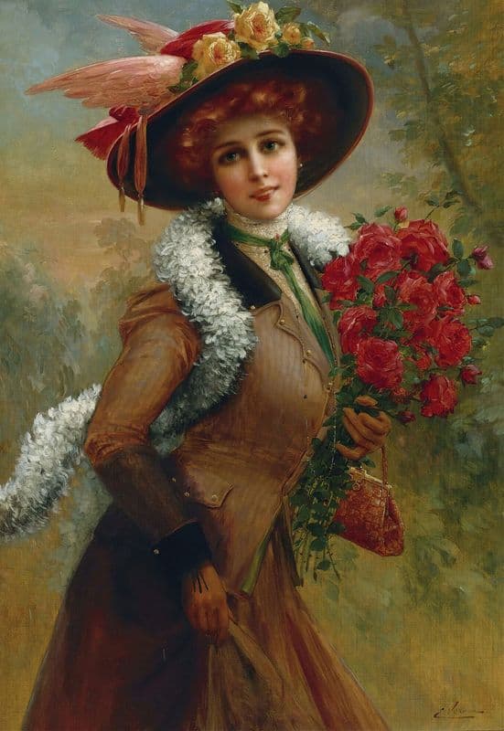 Lovely As A Rose as a canvas print