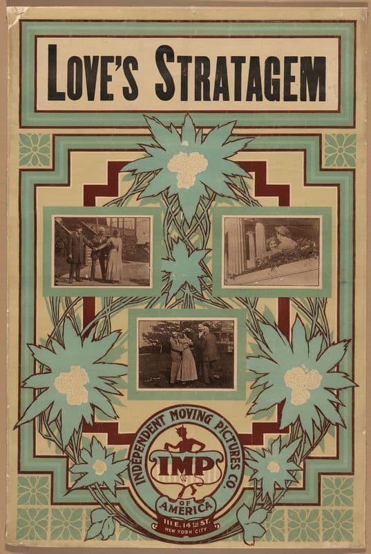Love’s stratagem as a canvas print