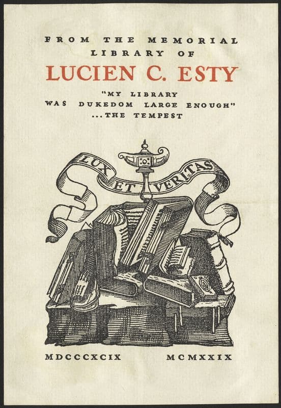 Lucien C. Esty as a canvas print