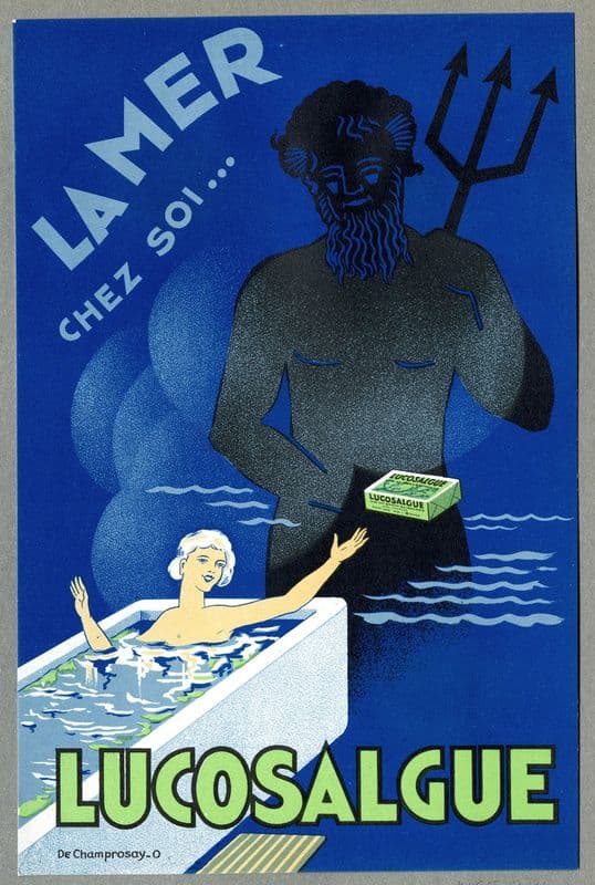 Lucosalgue (1910-1950) as a canvas print