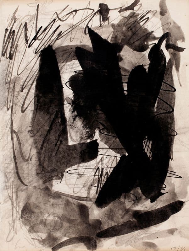 Luonnos (1907 - 1908) as a canvas print