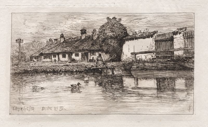 Lustheim as a canvas print