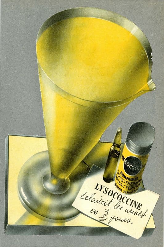 Lysococcine (1910-1950) as a canvas print