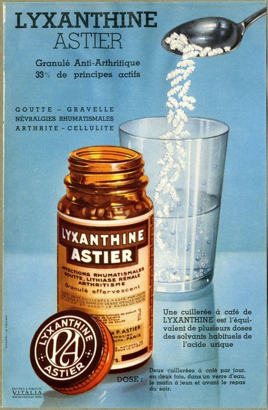 Lyxanthine (1910-1950) as a canvas print