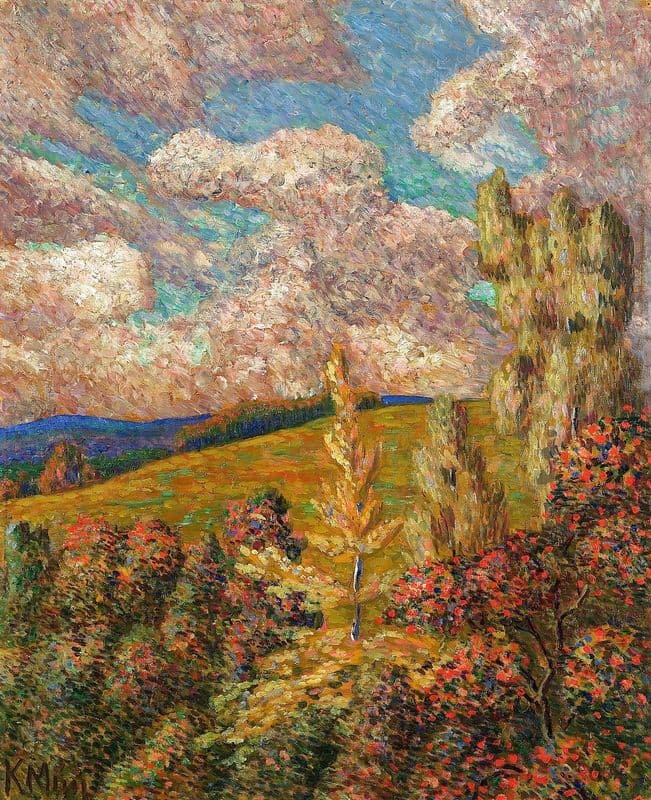 Maastik (between 1908 and 1910) as a canvas print