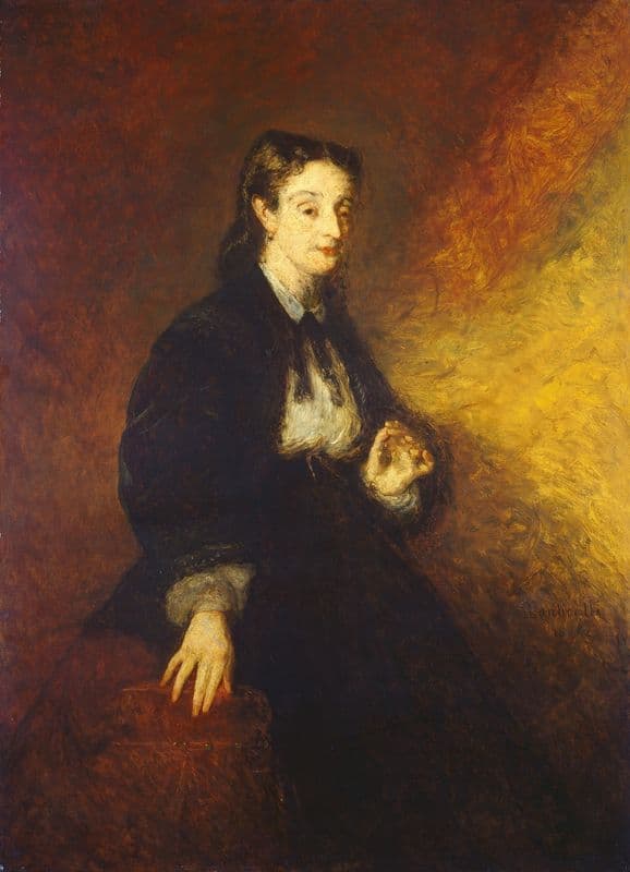 Madame Cahen as a canvas print