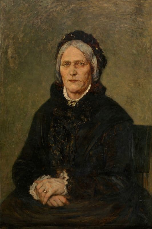 Madame Van Camp, the Artist’s Mother as a canvas print