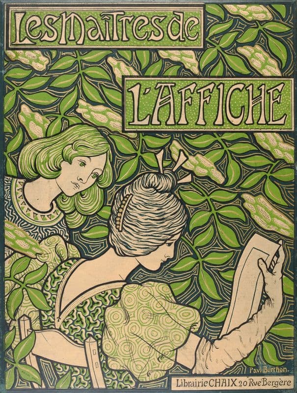 Maîtres de l’affiche as a canvas print