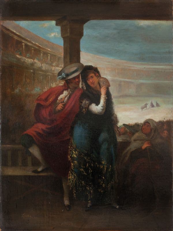 Majo and Maja as a canvas print