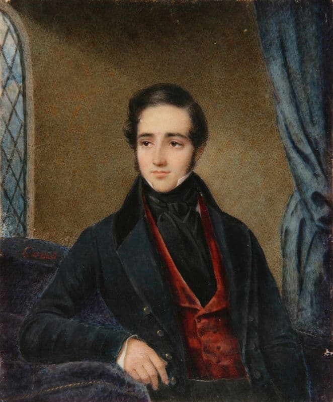 Manuel Remírez and Barreda as a canvas print