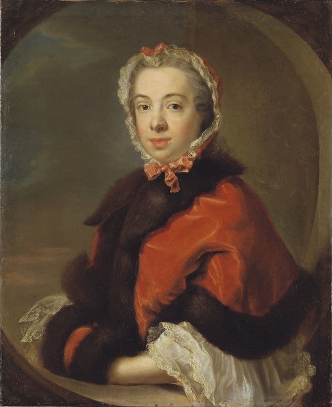 Maria Juliana Jennings, 1731-1793 as a canvas print