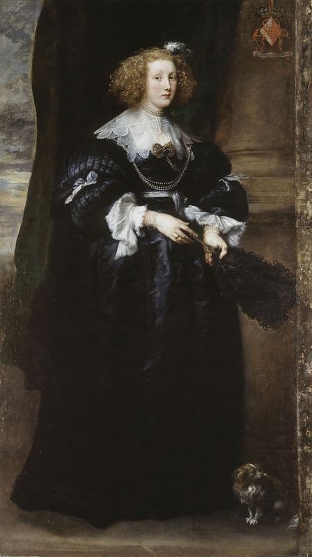 Marie de Raet as a canvas print