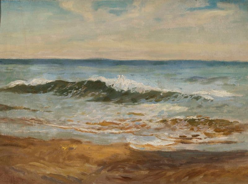 Marine view as a canvas print