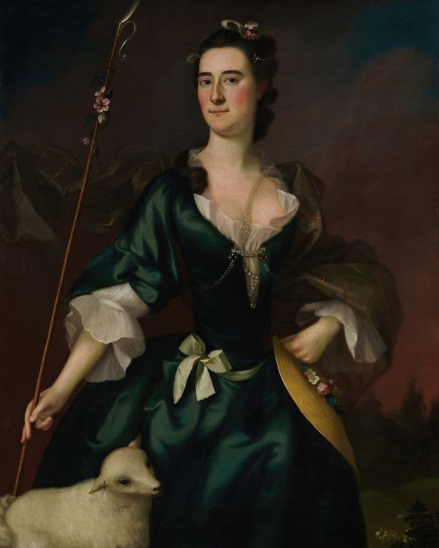 Mary Sylvester as a canvas print