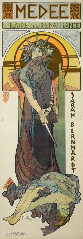 Medee as a canvas print