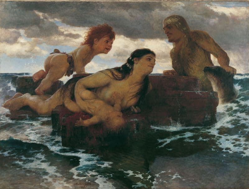 Meeresidylle as a canvas print