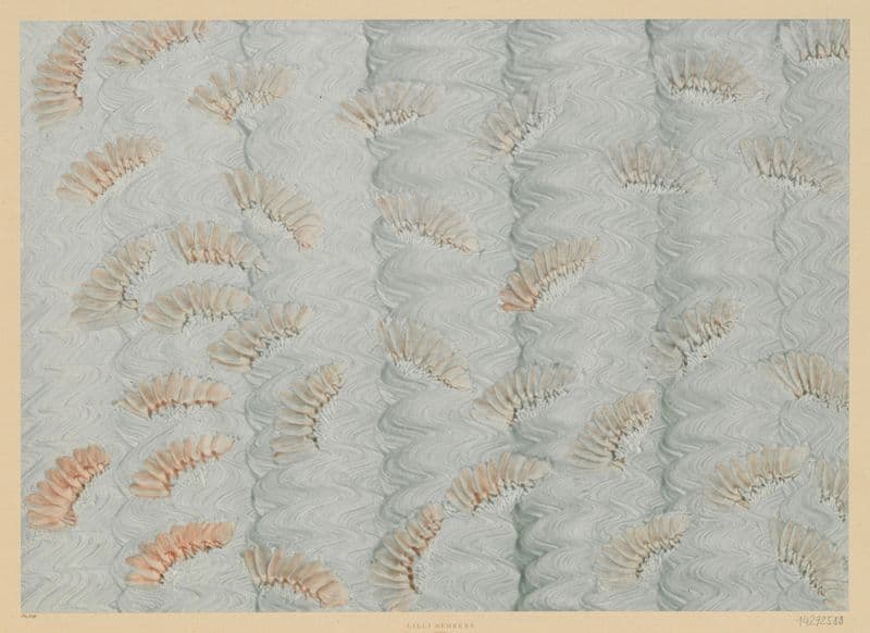Mehrfarbiges Kleisterpapier as a canvas print