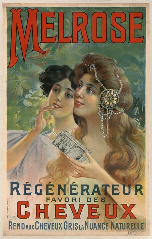 Melrose. Regénérateur favori des cheveux as a canvas print